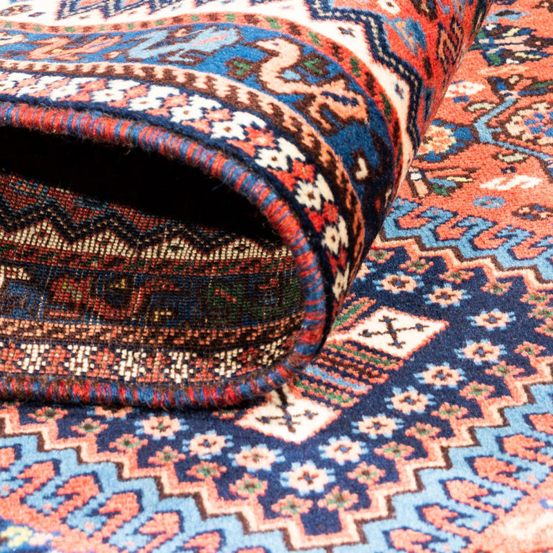 Perski dywan - Nomadyczny - 124 x 80 cm - czerwony