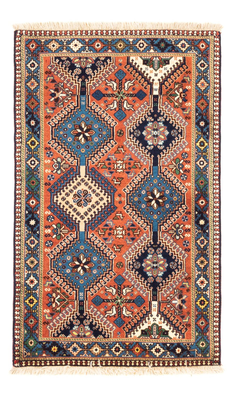 Perski dywan - Nomadyczny - 127 x 80 cm - czerwony