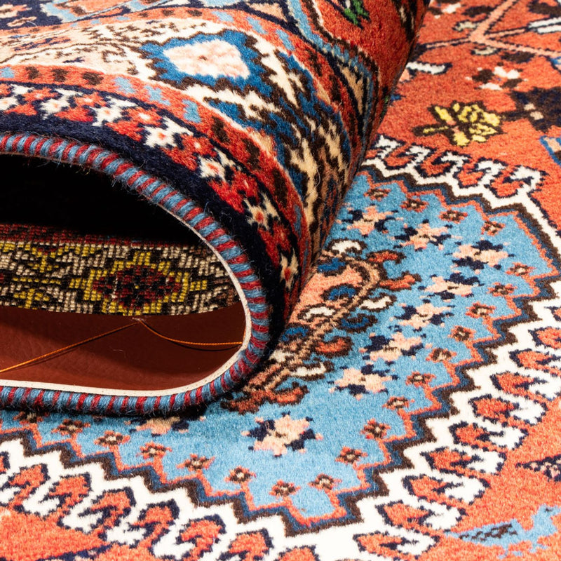 Perski dywan - Nomadyczny - 130 x 80 cm - czerwony