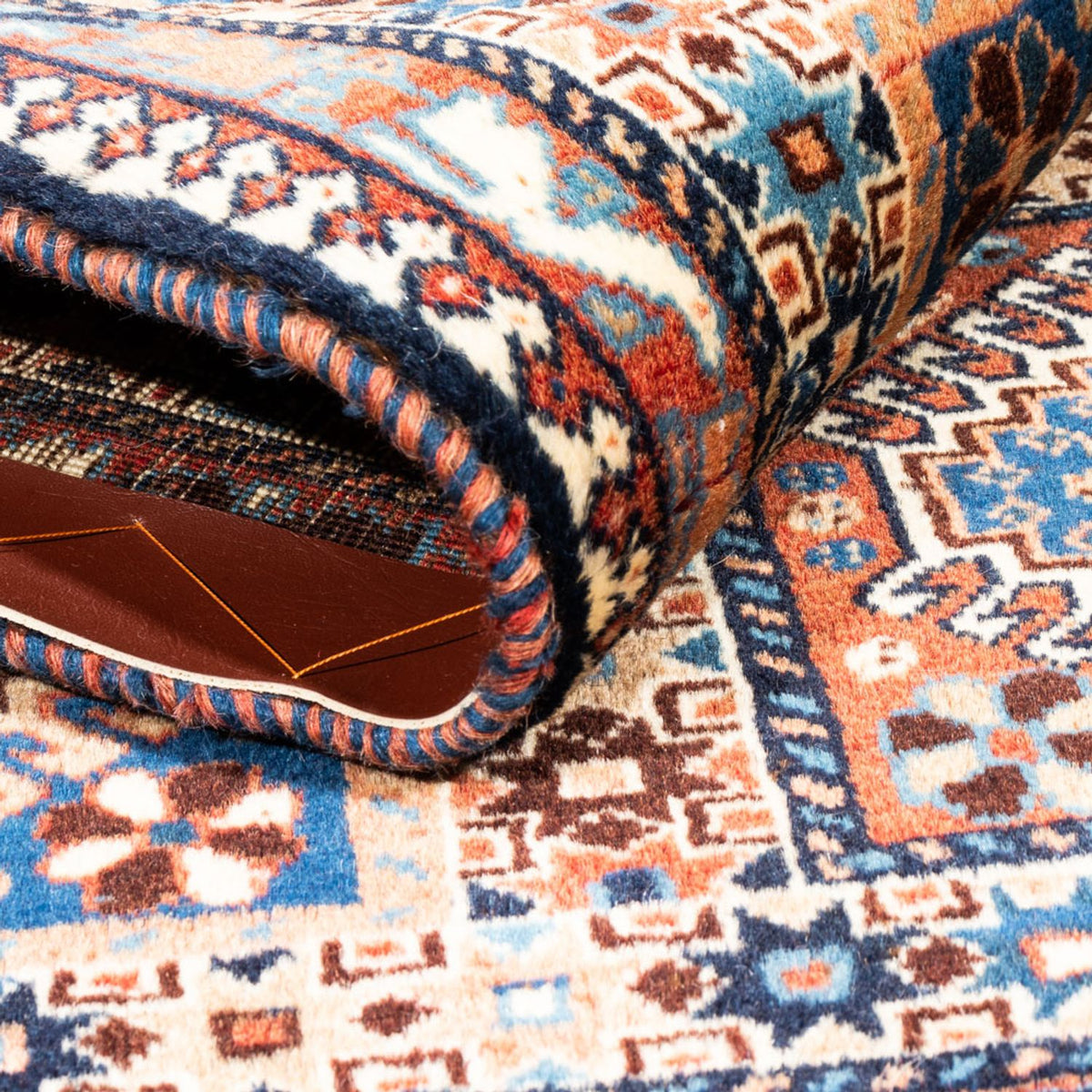 Perski dywan - Nomadyczny - 132 x 82 cm - wielokolorowy