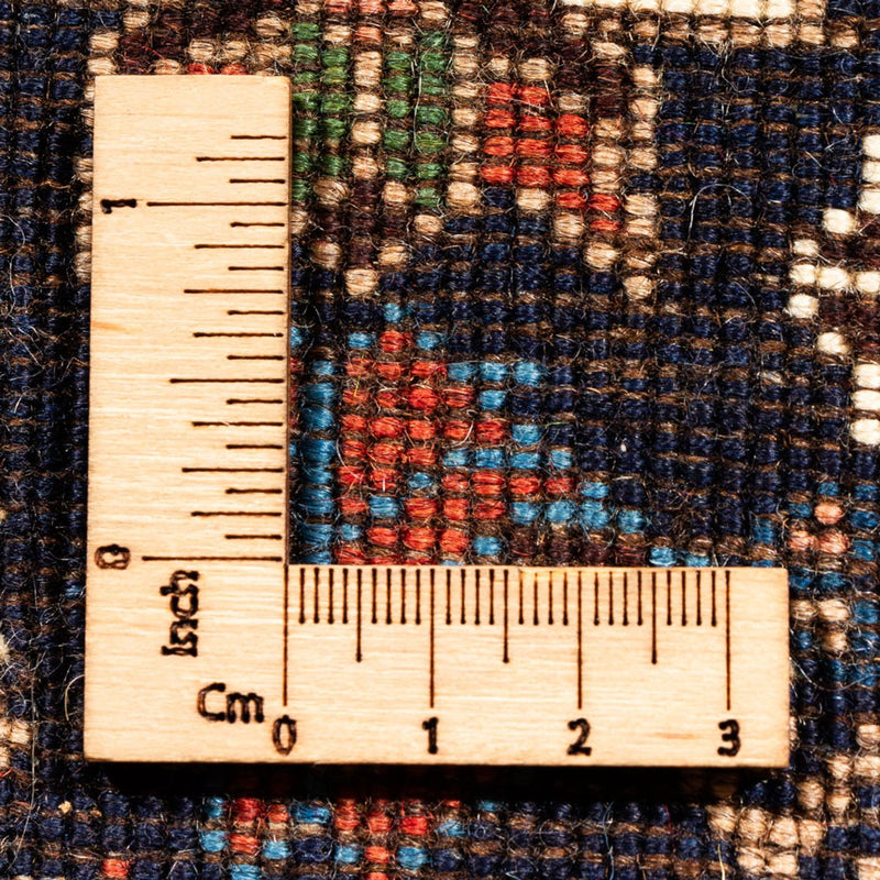 Perski dywan - Nomadyczny - 132 x 80 cm - ciemnoniebieski