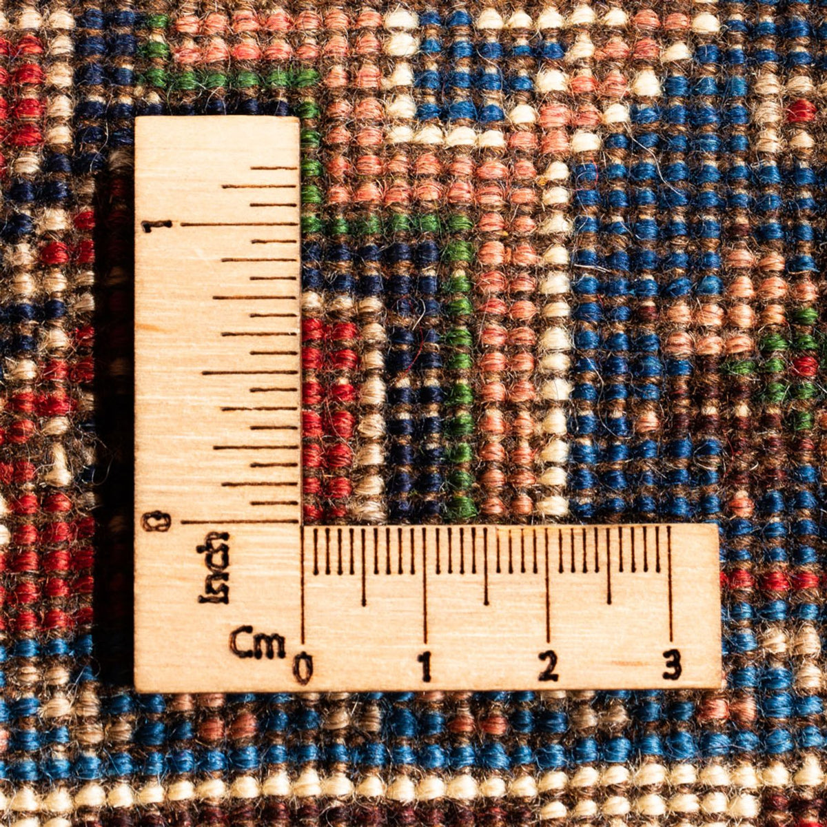 Perski dywan - Nomadyczny - 133 x 82 cm - ciemnoniebieski