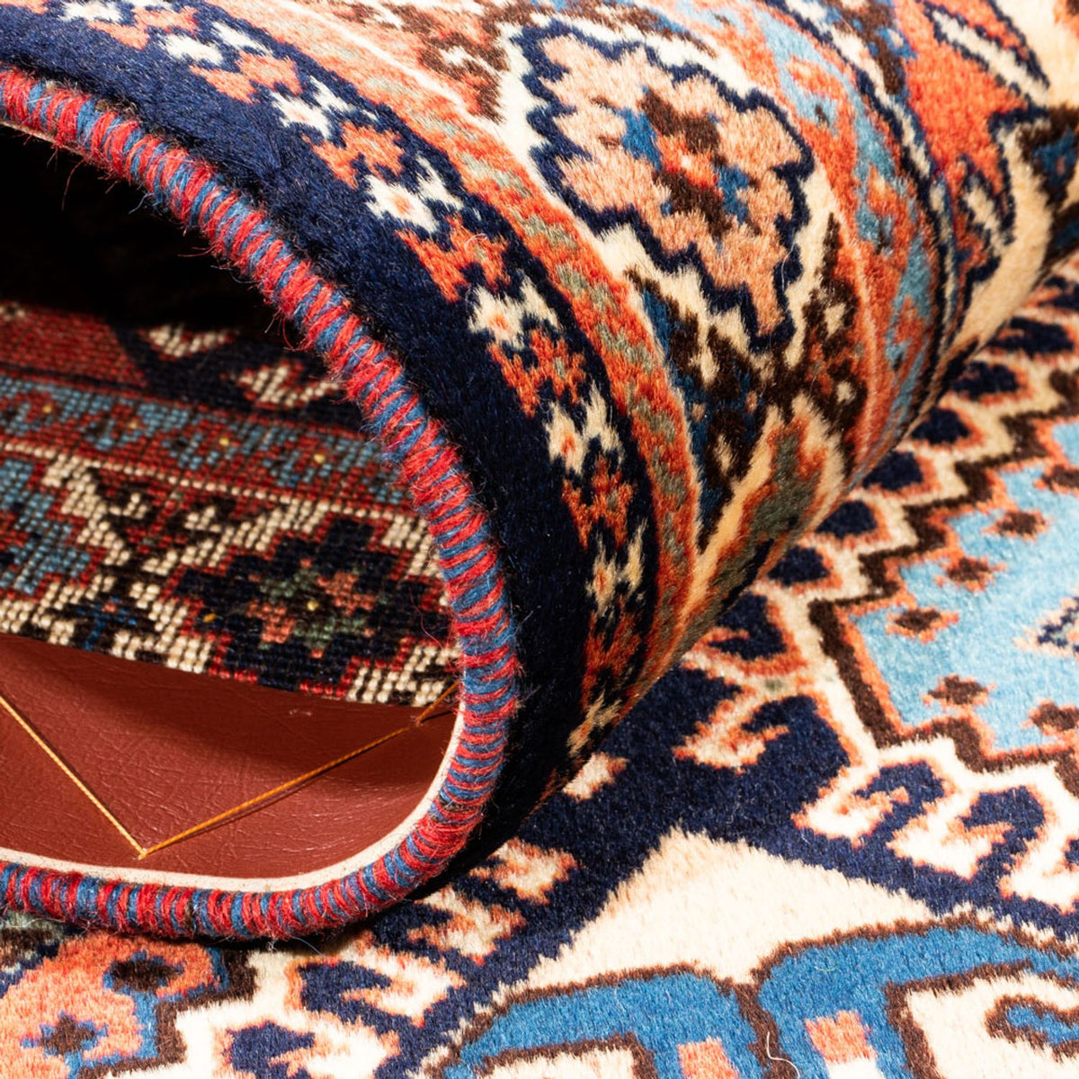 Perski dywan - Nomadyczny - 126 x 80 cm - wielokolorowy