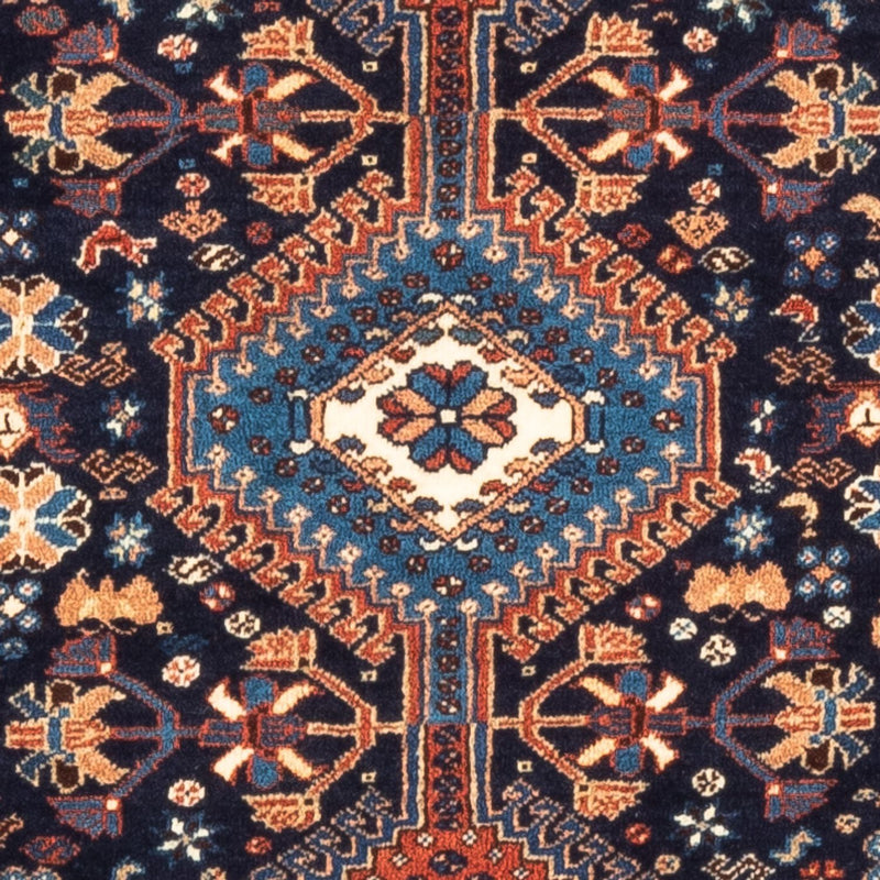 Perski dywan - Nomadyczny - 125 x 83 cm - ciemnoniebieski