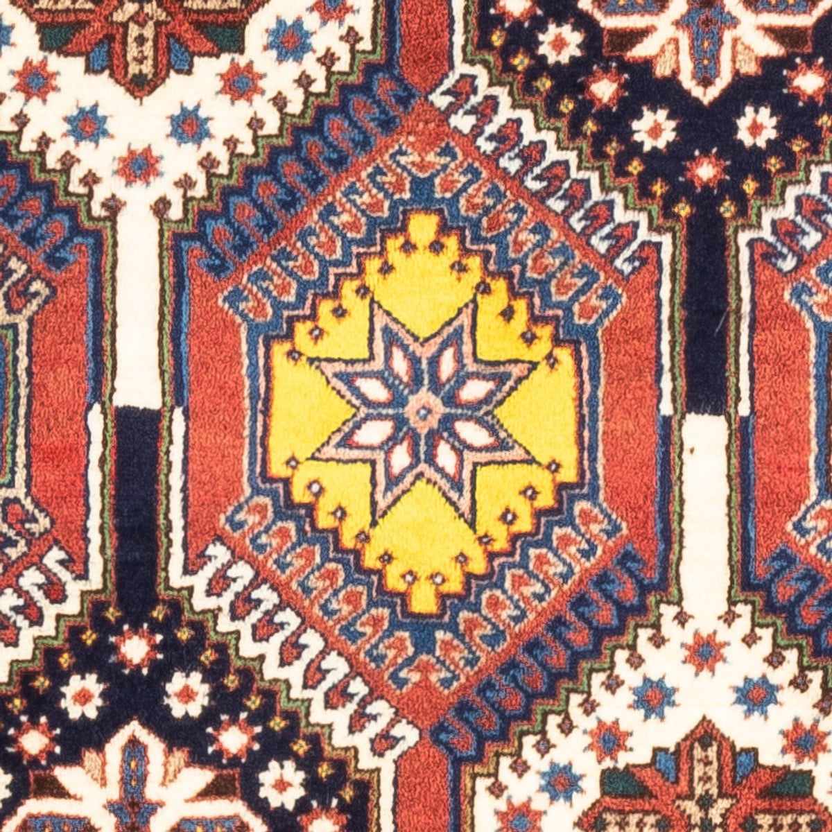 Perski dywan - Nomadyczny - 128 x 82 cm - wielokolorowy