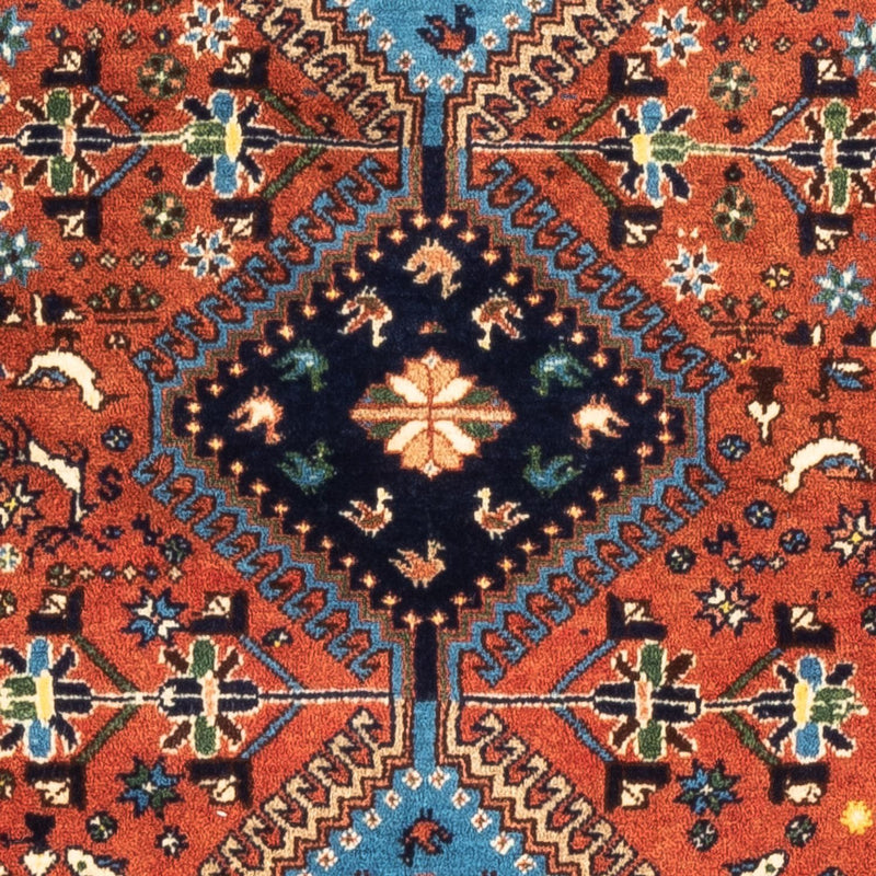 Perski dywan - Nomadyczny - 123 x 84 cm - czerwony