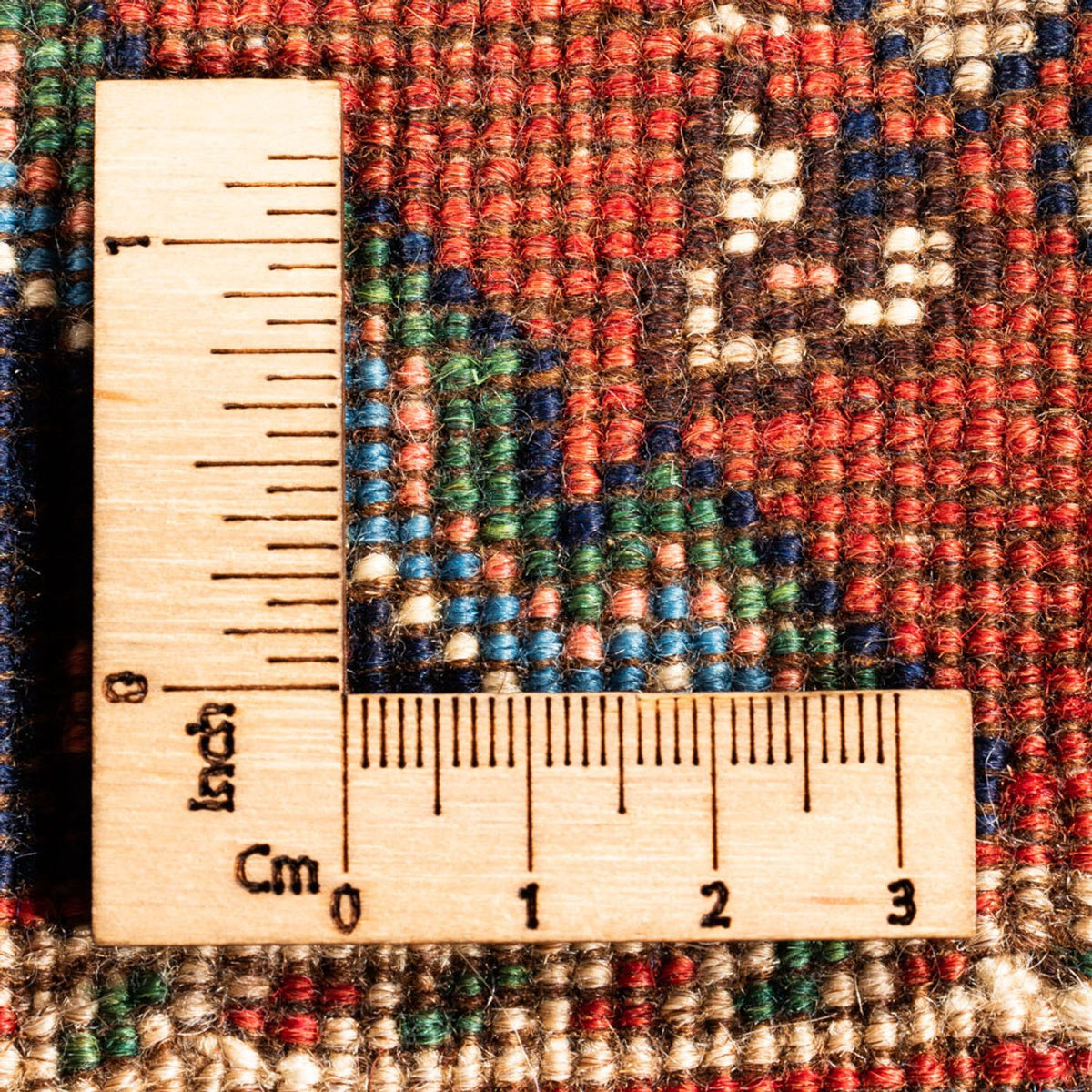 Perski dywan - Nomadyczny - 123 x 84 cm - czerwony