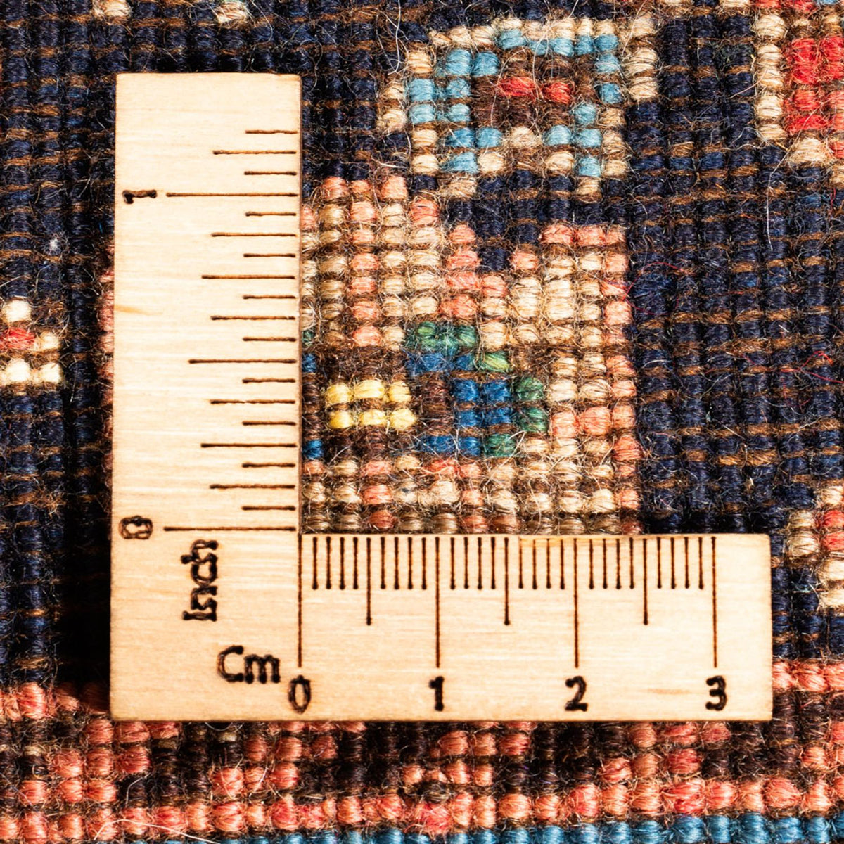 Perski dywan - Nomadyczny - 130 x 85 cm - żółty