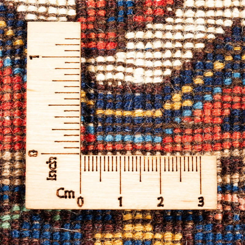 Perski dywan - Nomadyczny - 136 x 80 cm - kremowy