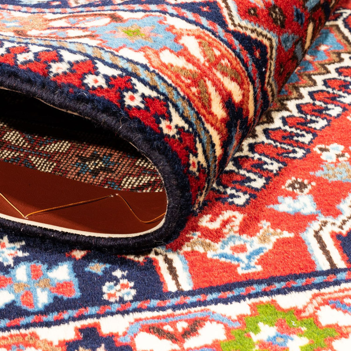 Perski dywan - Nomadyczny - 123 x 81 cm - czerwony