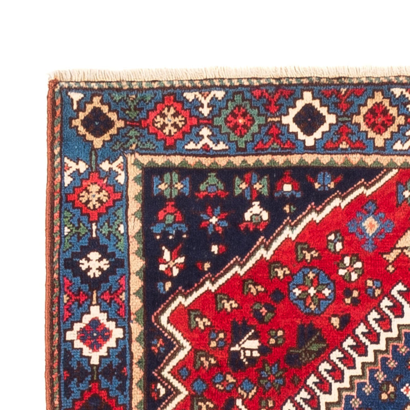 Perski dywan - Nomadyczny - 128 x 74 cm - czerwony