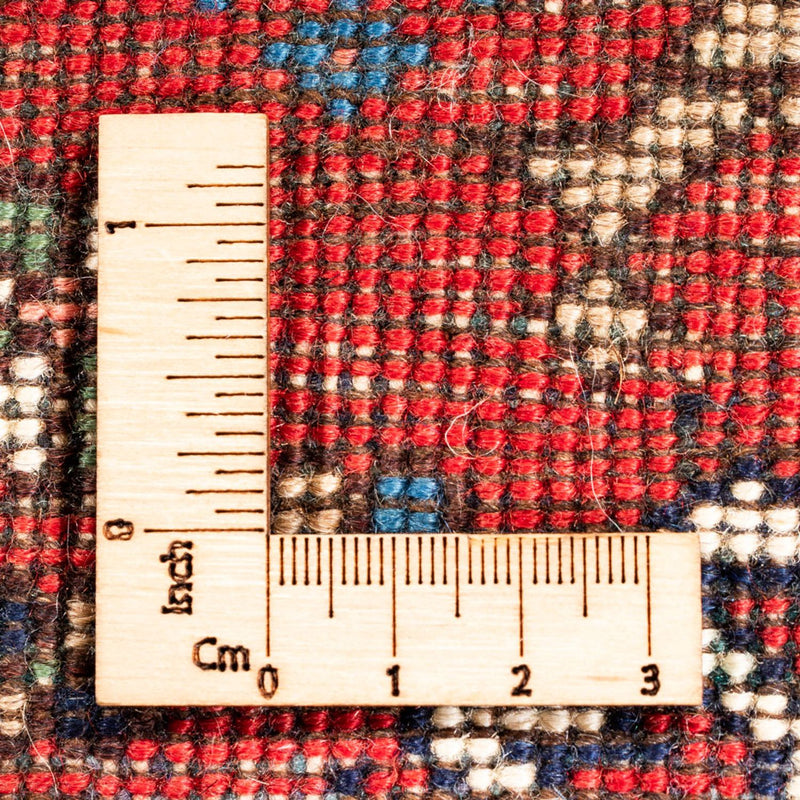 Perski dywan - Nomadyczny - 128 x 74 cm - czerwony