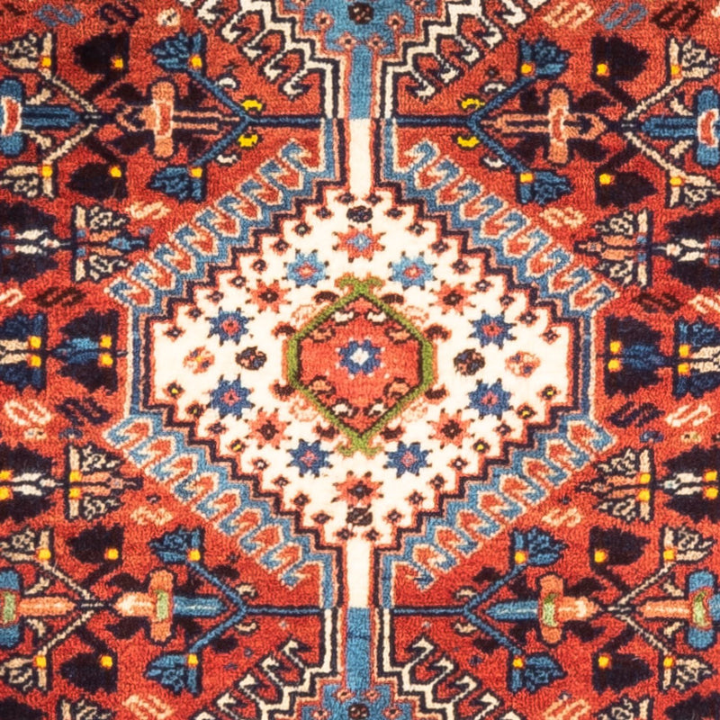 Perski dywan - Nomadyczny - 125 x 81 cm - czerwony