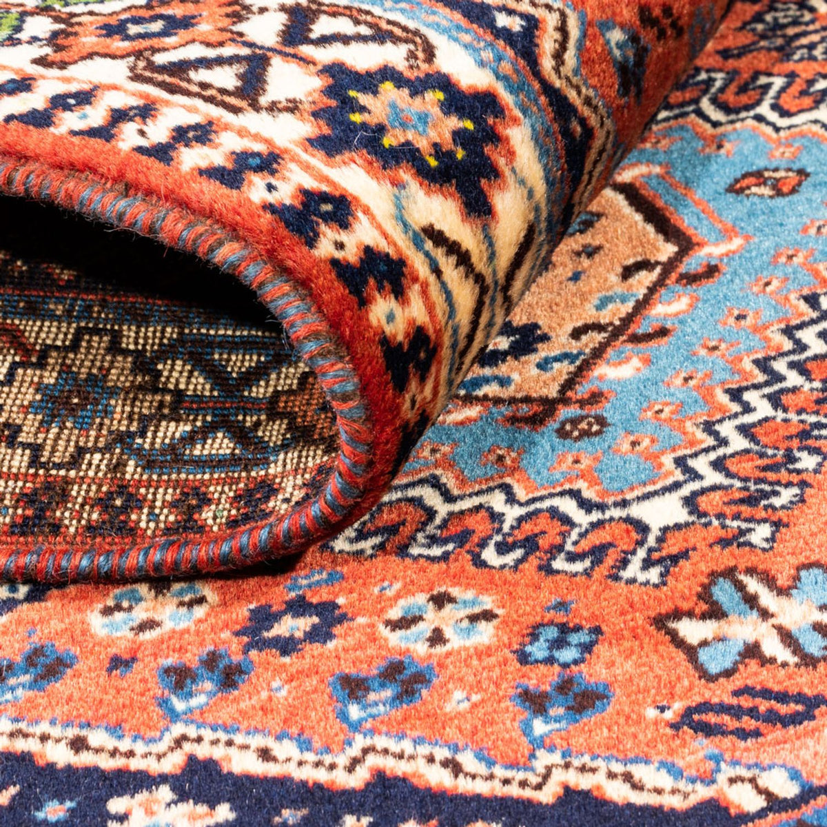 Perski dywan - Nomadyczny - 125 x 81 cm - czerwony