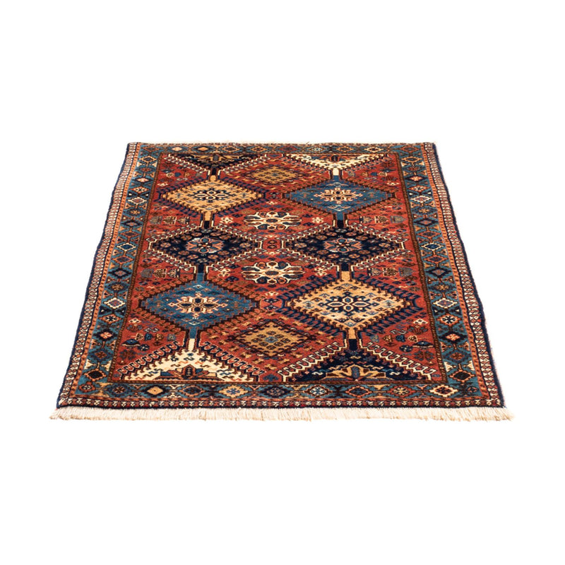 Perski dywan - Nomadyczny - 130 x 82 cm - czerwony