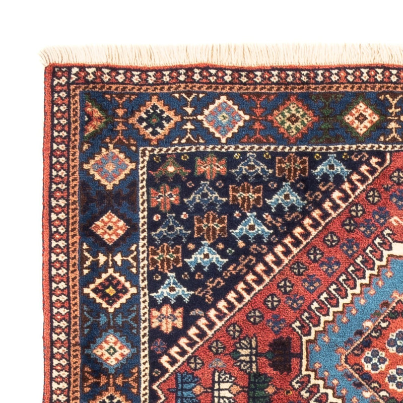 Perski dywan - Nomadyczny - 130 x 82 cm - czerwony