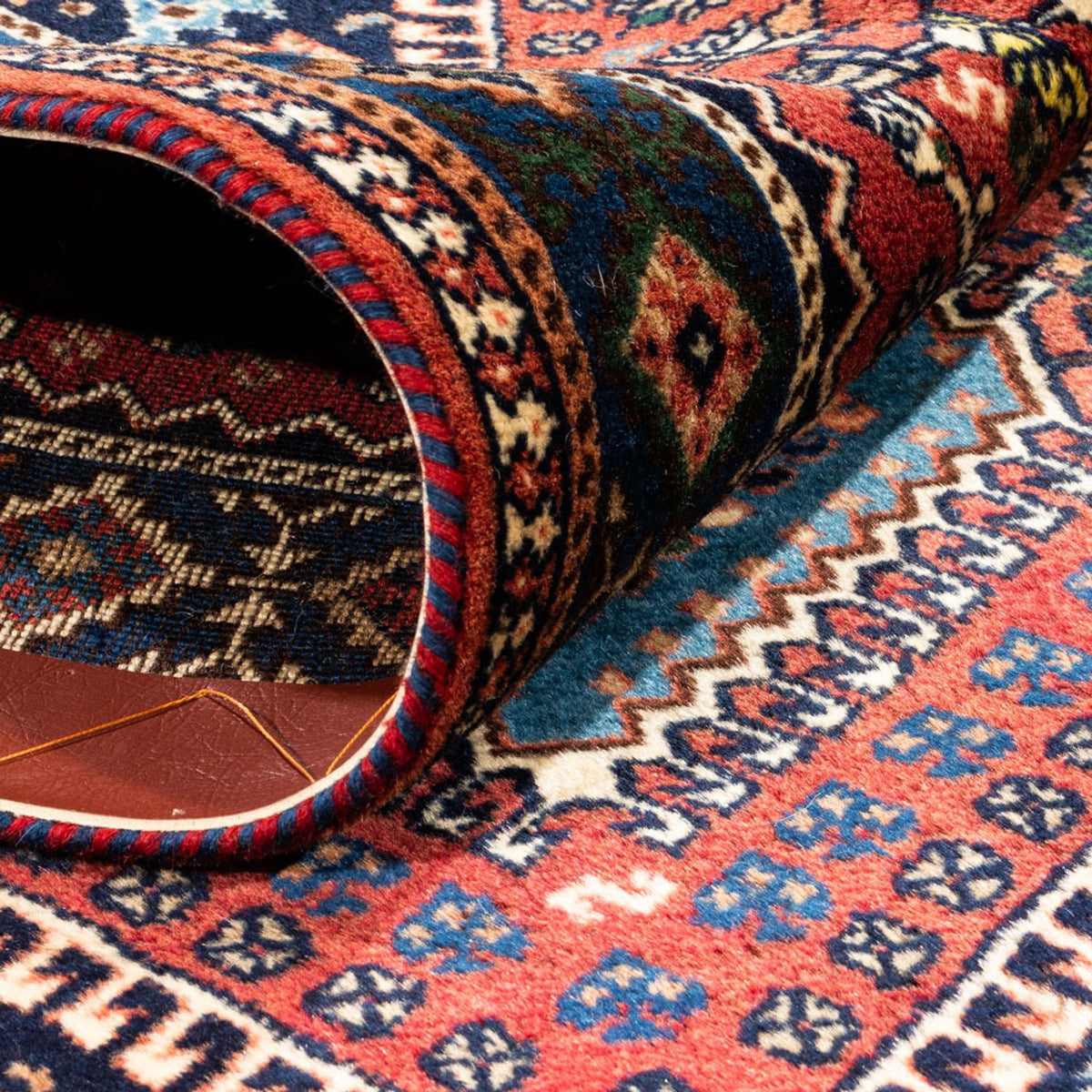 Perski dywan - Nomadyczny - 130 x 82 cm - czerwony