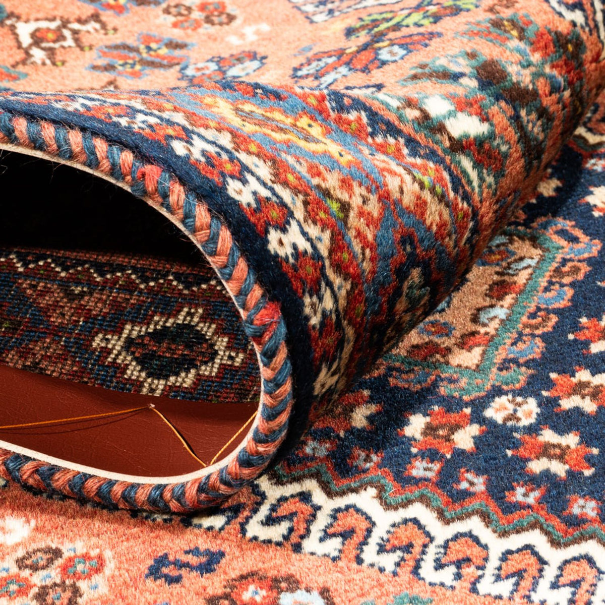 Perski dywan - Nomadyczny - 136 x 82 cm - czerwony