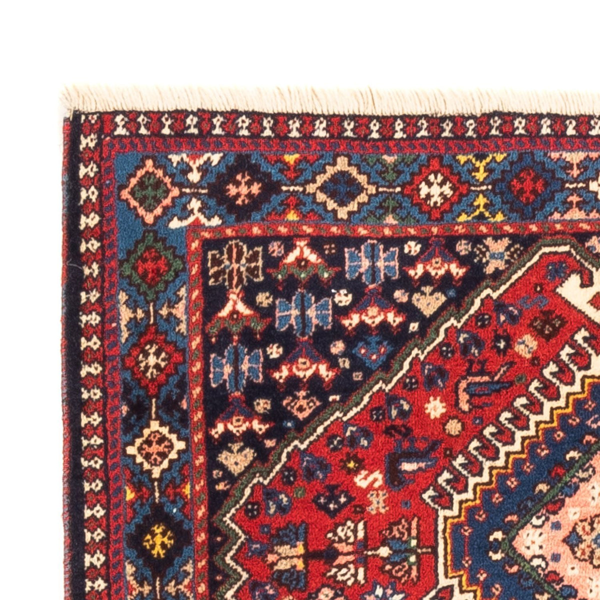 Perski dywan - Nomadyczny - 122 x 80 cm - czerwony