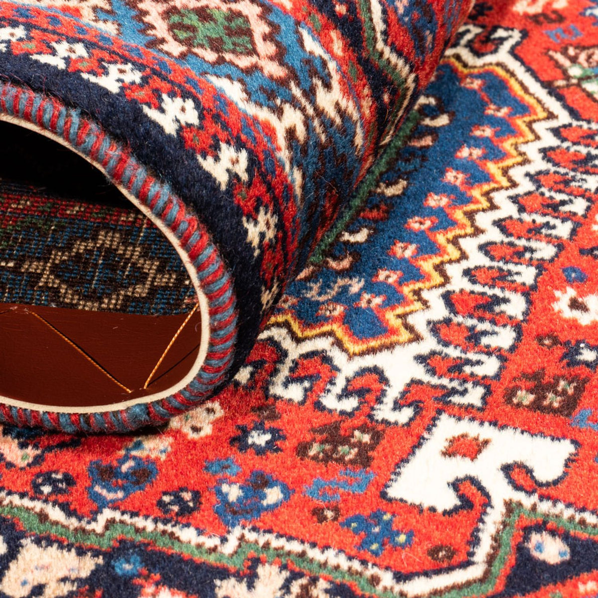 Perski dywan - Nomadyczny - 122 x 80 cm - czerwony