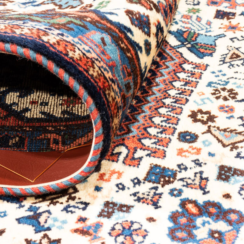 Perski dywan - Nomadyczny - 128 x 83 cm - kremowy