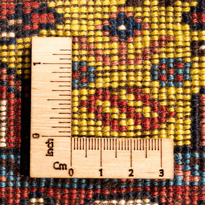 Perski dywan - Nomadyczny - 126 x 80 cm - żółty