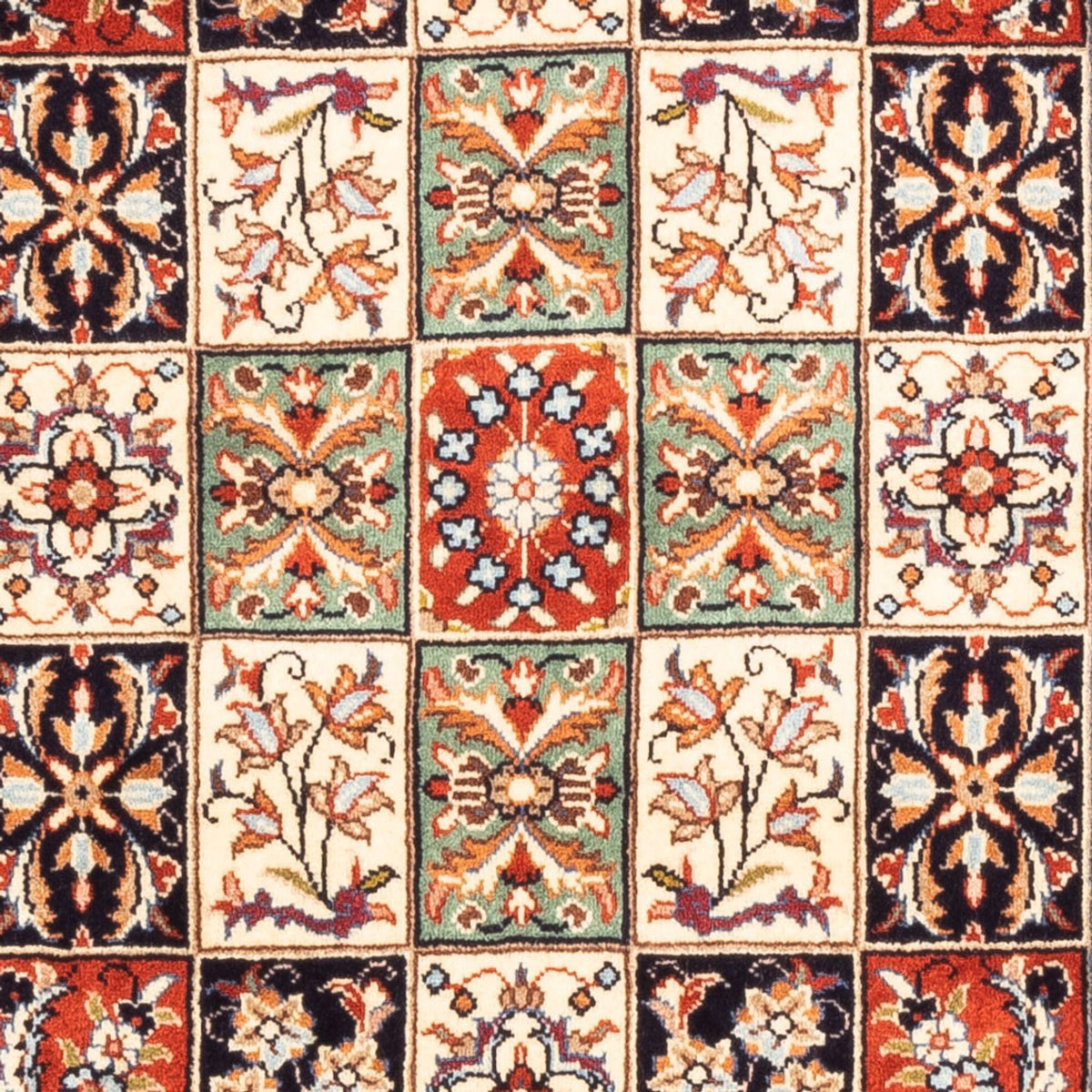 Dywan perski - Klasyczny - 145 x 96 cm - wielokolorowy