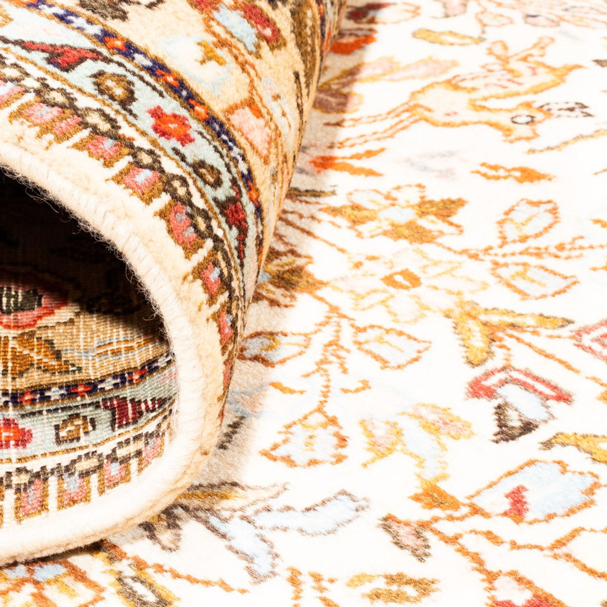 Dywan perski - Klasyczny - 297 x 200 cm - kremowy