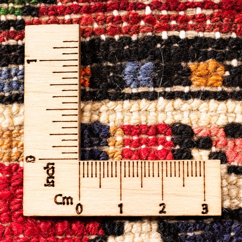 Perski dywan - Nomadyczny - 307 x 210 cm - czerwony