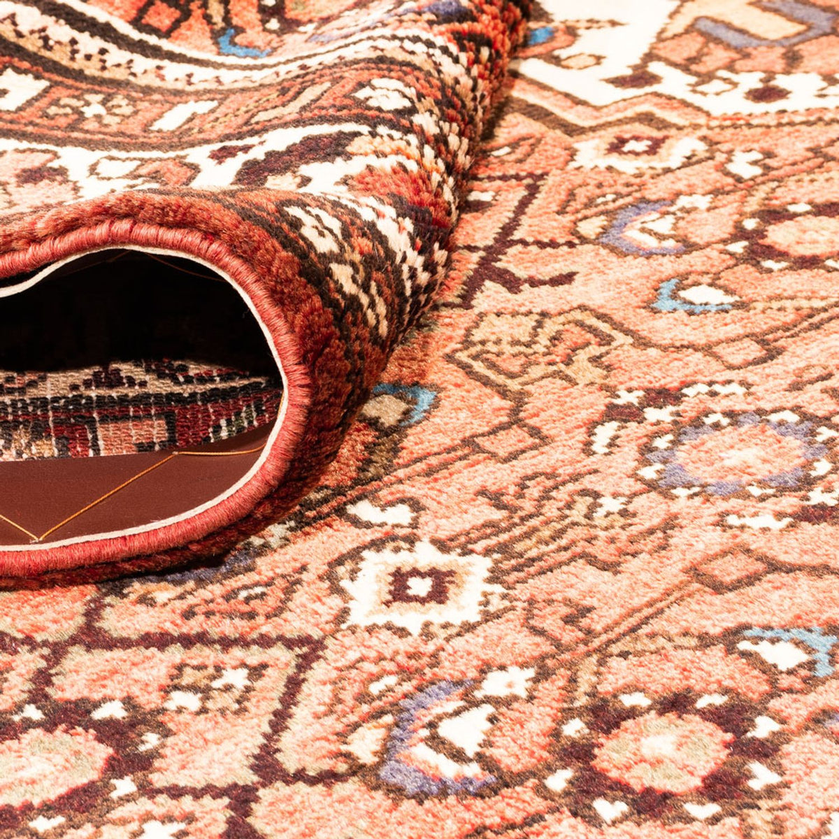 Perski dywan - Nomadyczny - 297 x 202 cm - czerwony