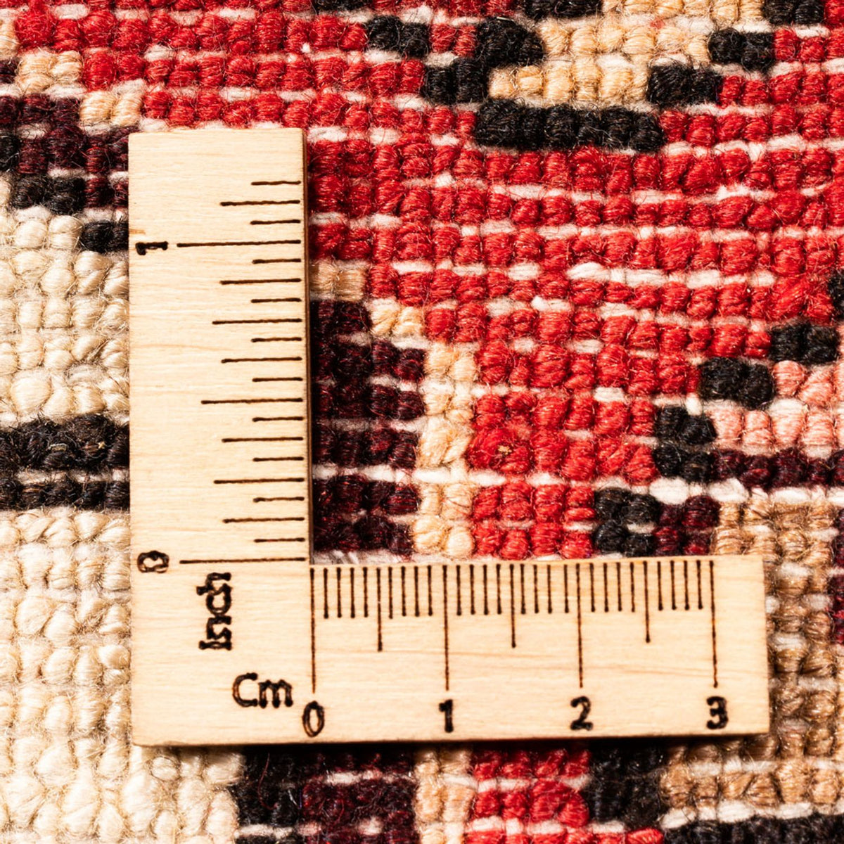 Perski dywan - Nomadyczny - 297 x 202 cm - czerwony