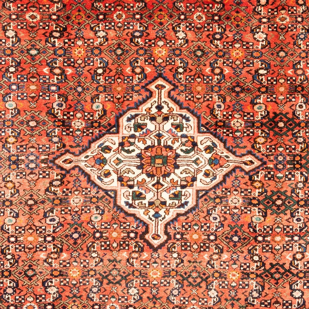 Perski dywan - Nomadyczny - 314 x 216 cm - czerwony