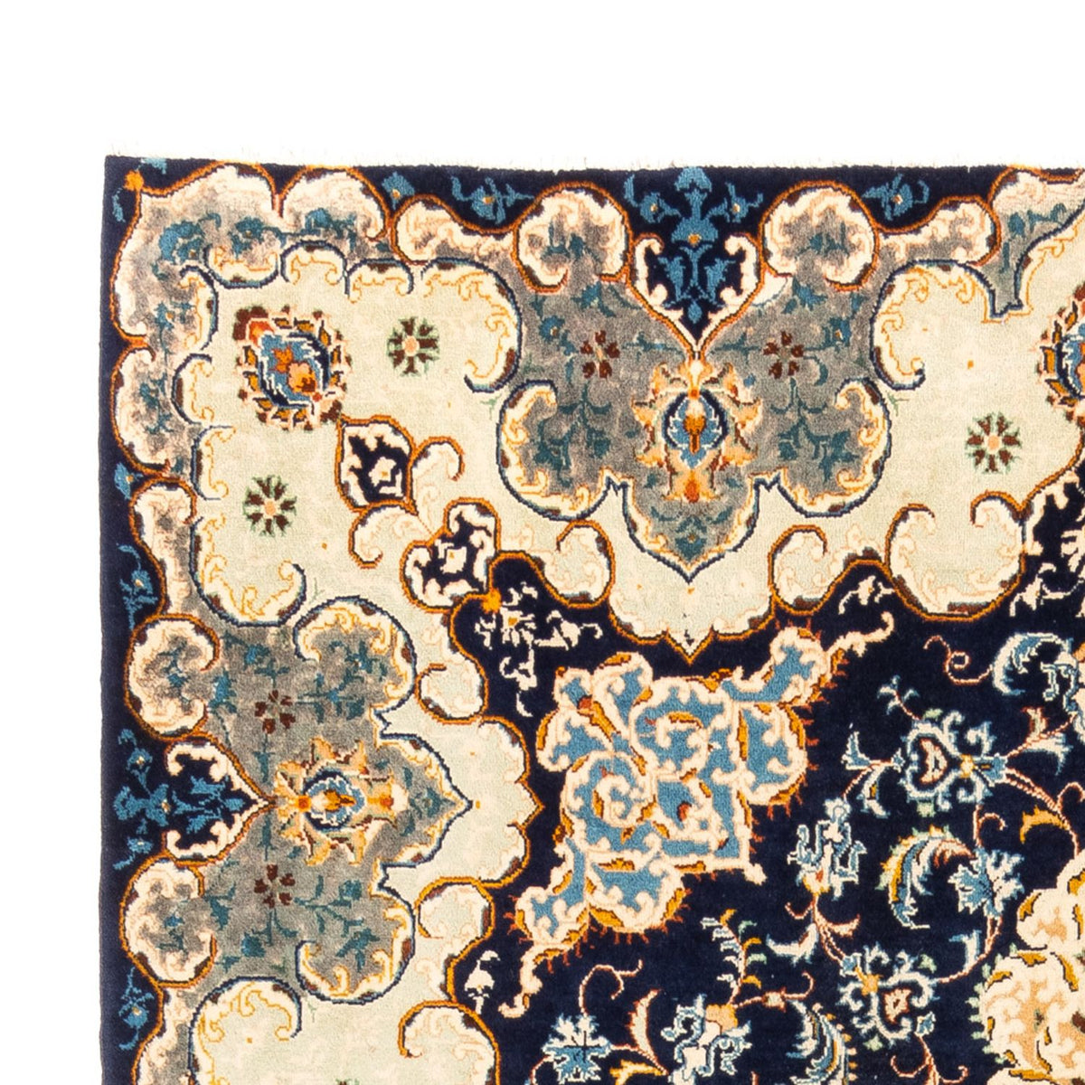 Perski dywan - Nomadyczny - 292 x 201 cm - ciemnoniebieski