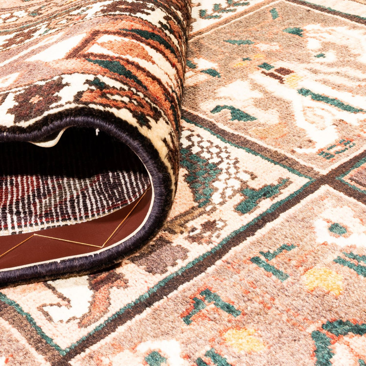 Perski dywan - Nomadyczny - 307 x 206 cm - wielokolorowy