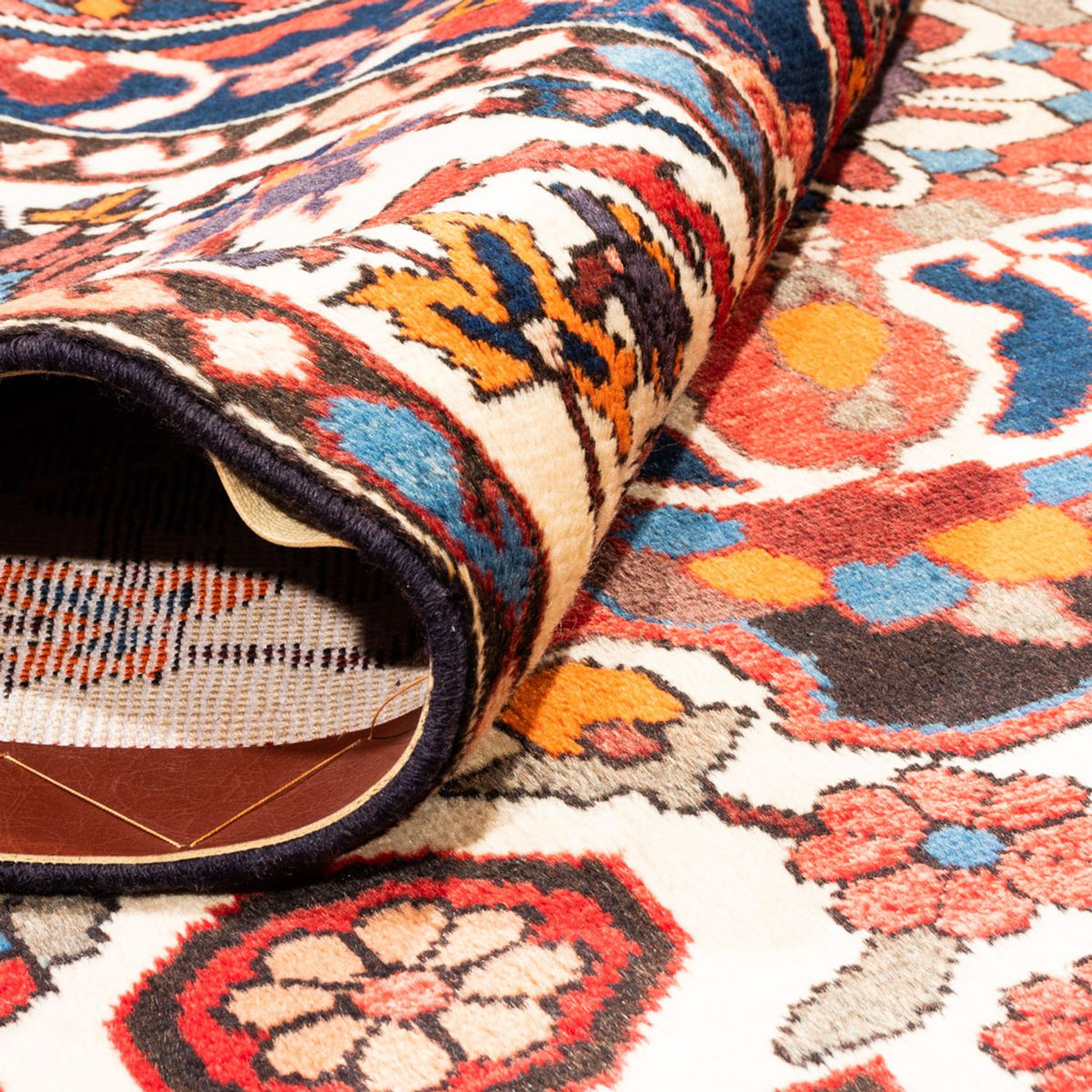 Perski dywan - Nomadyczny - 305 x 206 cm - czerwony