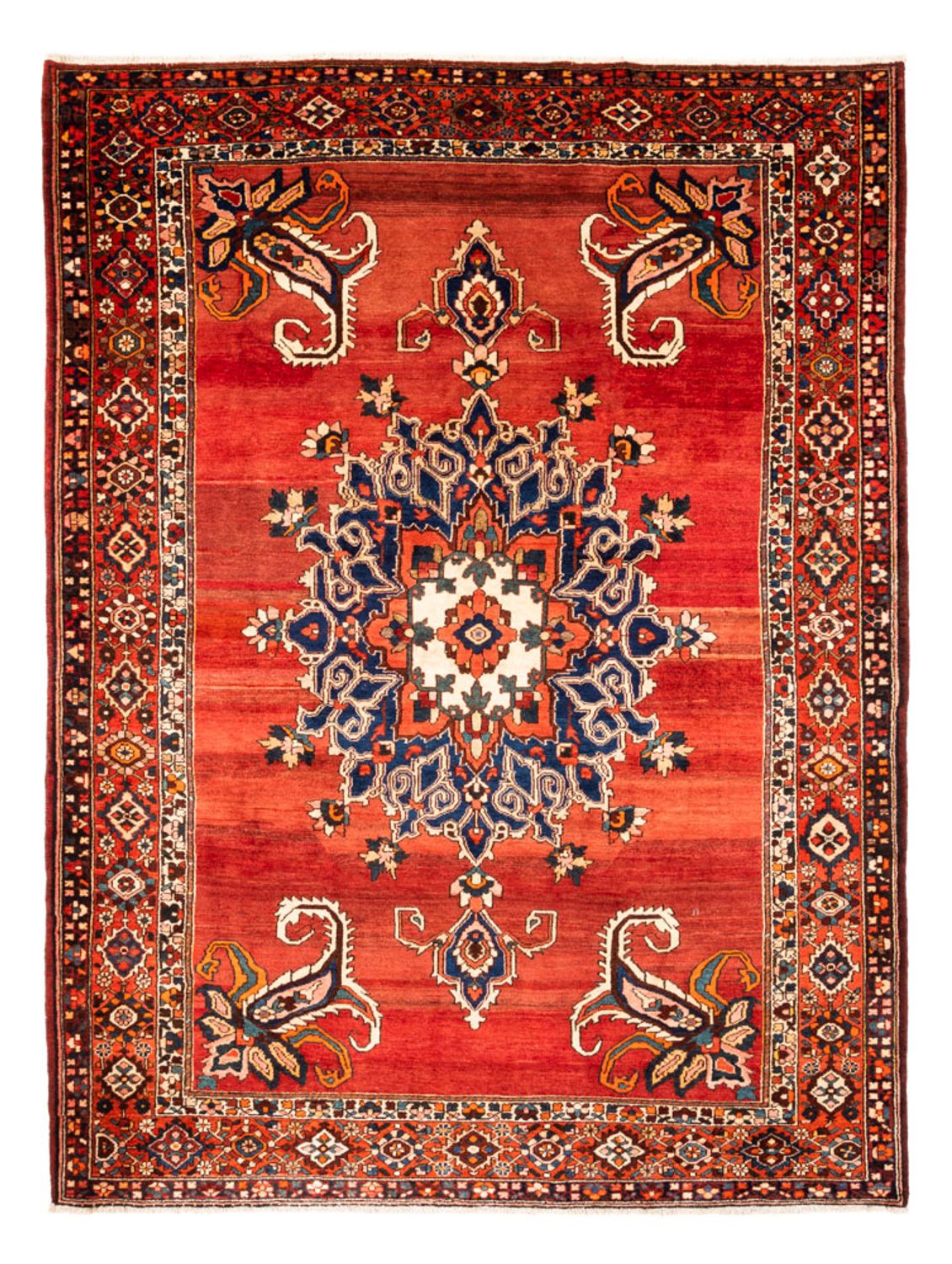 Perski dywan - Nomadyczny - 306 x 222 cm - czerwony