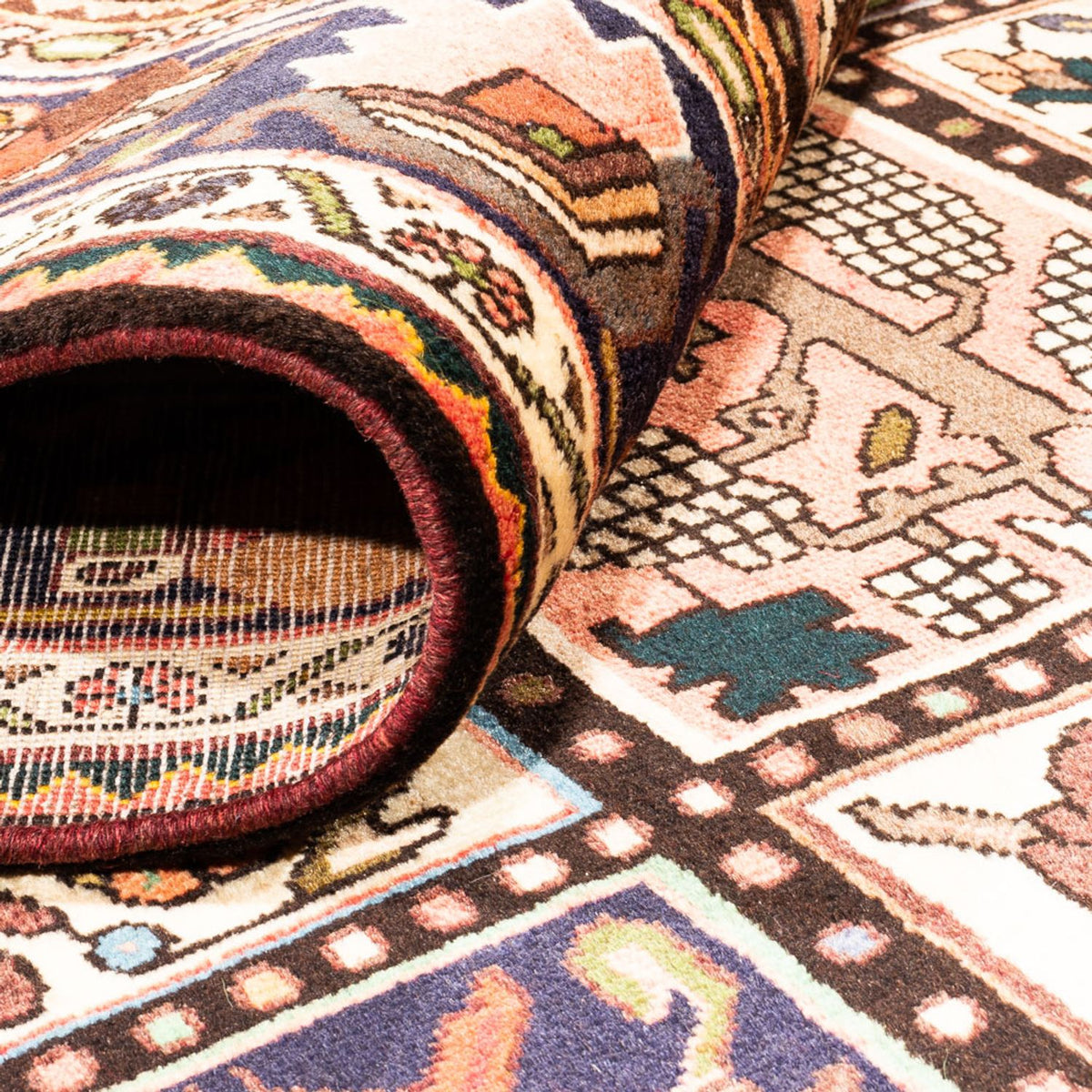 Perski dywan - Nomadyczny - 317 x 212 cm - wielokolorowy