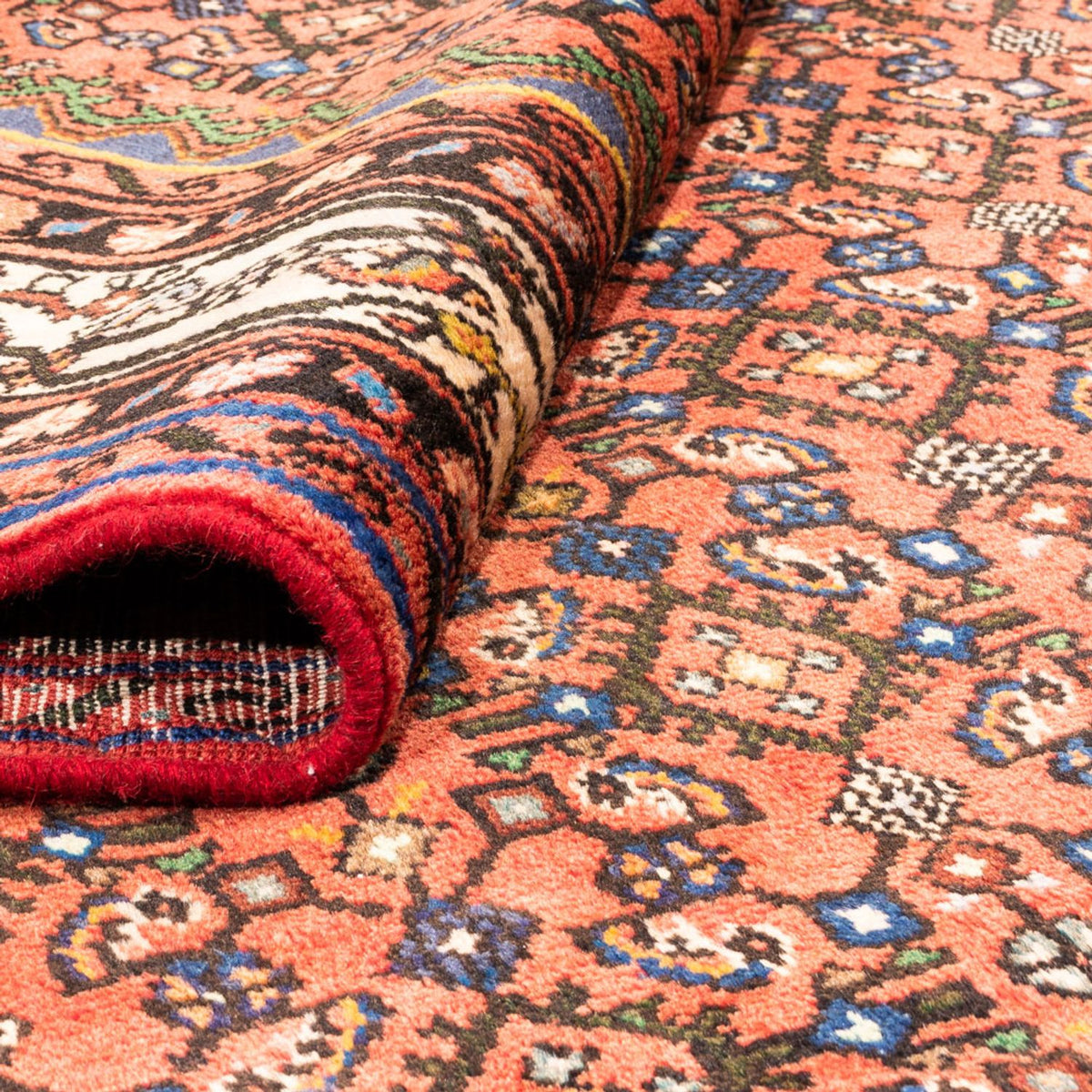 Perski dywan - Nomadyczny - 293 x 206 cm - czerwony