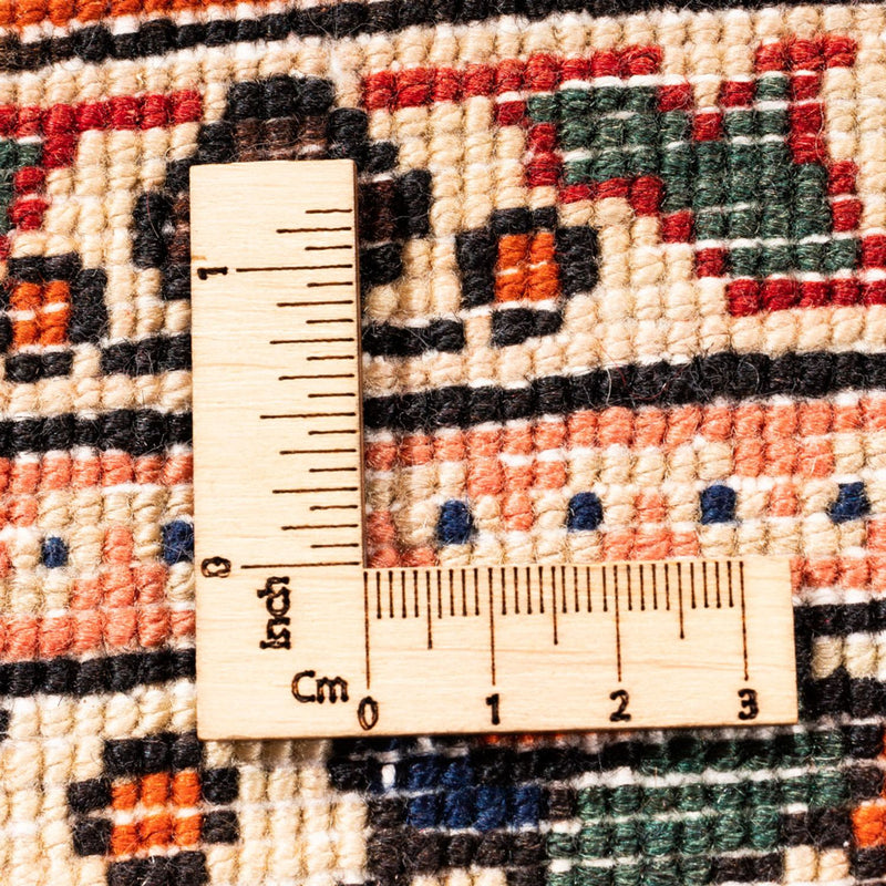 Perski dywan - Nomadyczny - 305 x 217 cm - czerwony