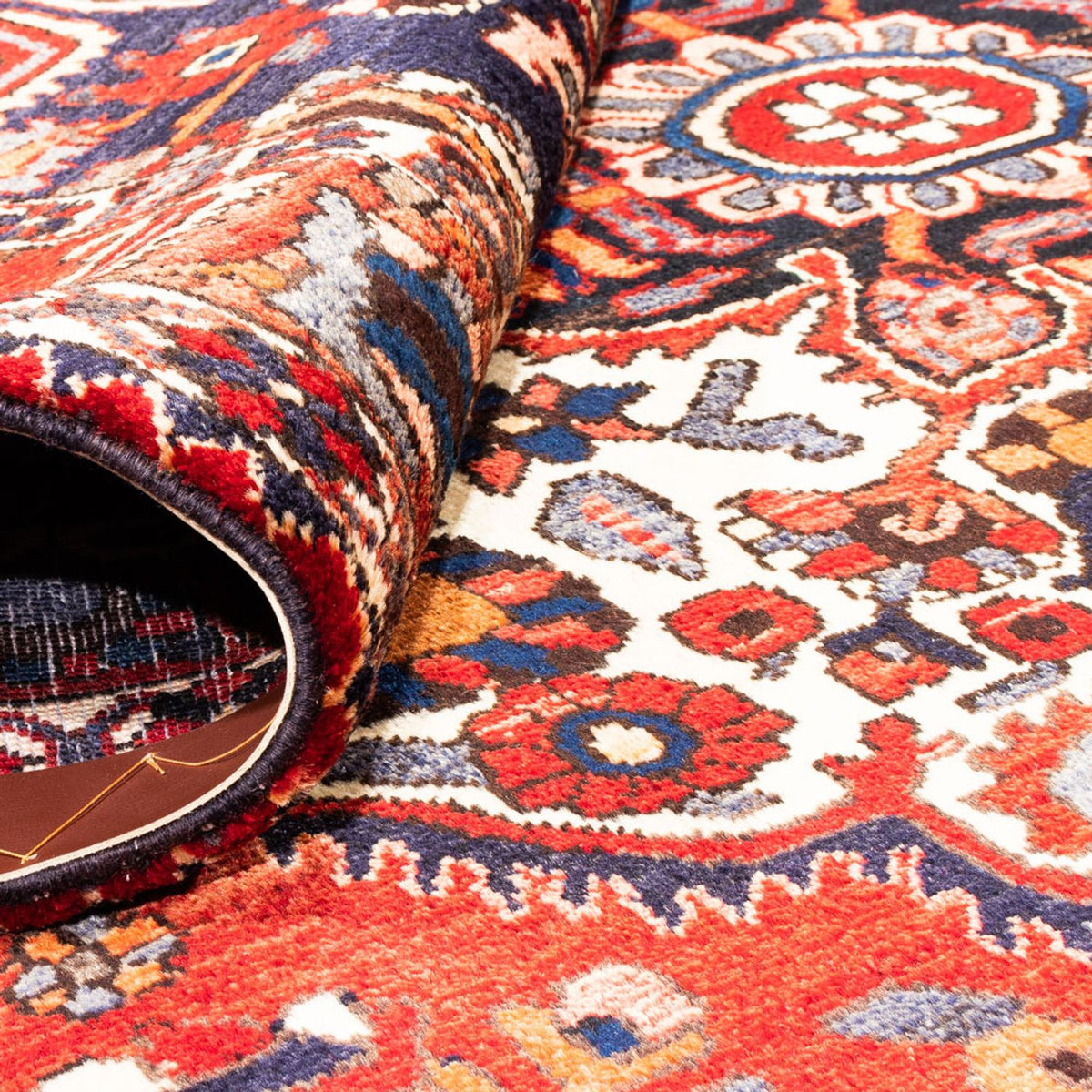 Dywan Gabbeh - perski - 302 x 207 cm - wielokolorowy