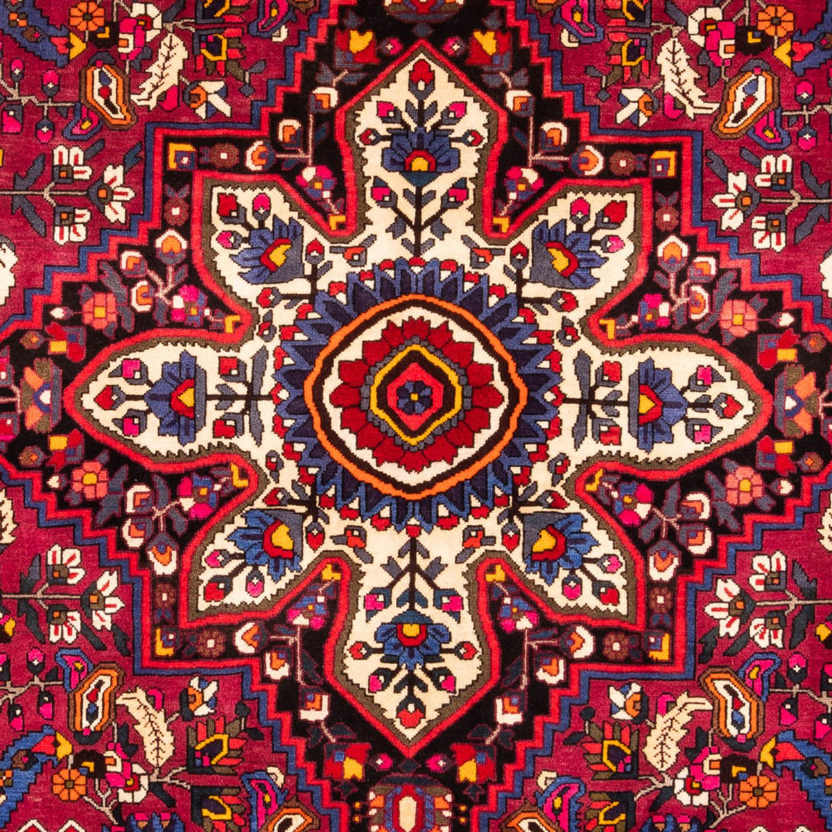 Perski dywan - Nomadyczny - 312 x 215 cm - czerwony