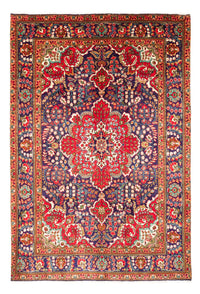 Dywan perski - Tabriz - 300 x 206 cm - ciemnoniebieski