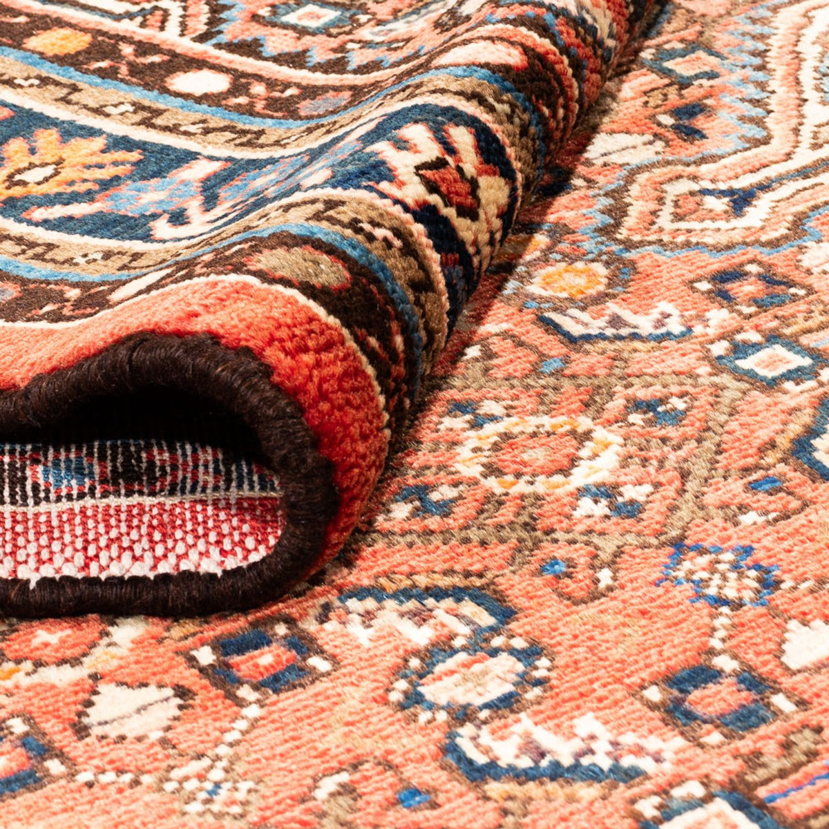 Perski dywan - Nomadyczny - 308 x 211 cm - czerwony