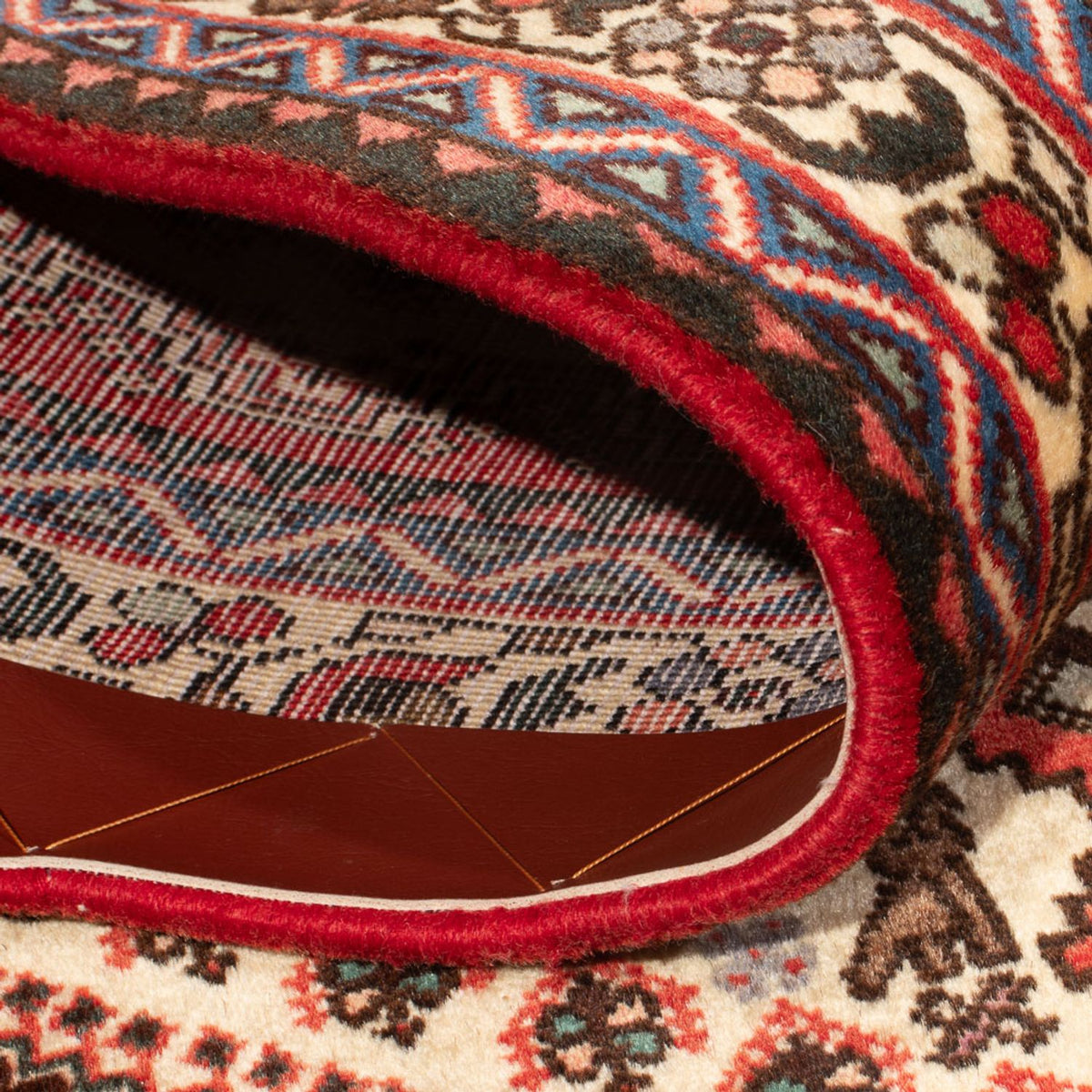 Perski dywan - Nomadyczny - 155 x 103 cm - kremowy