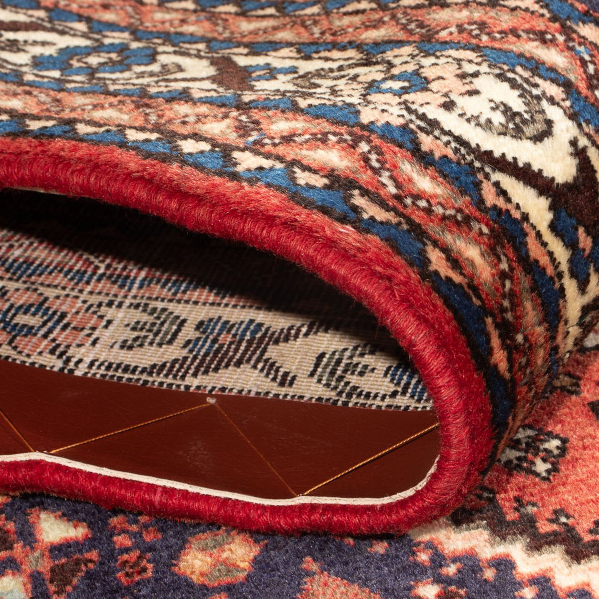 Perski dywan - Nomadyczny - 158 x 105 cm - czerwony