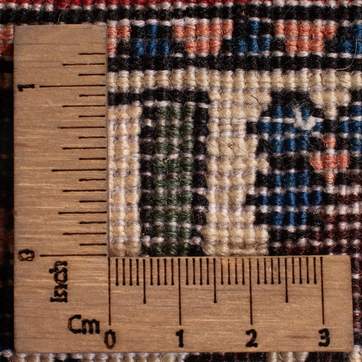 Perski dywan - Nomadyczny - 158 x 105 cm - czerwony