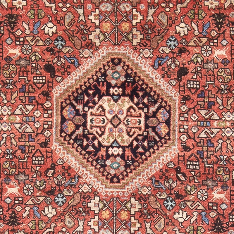 Perski dywan - Nomadyczny - 150 x 105 cm - czerwony