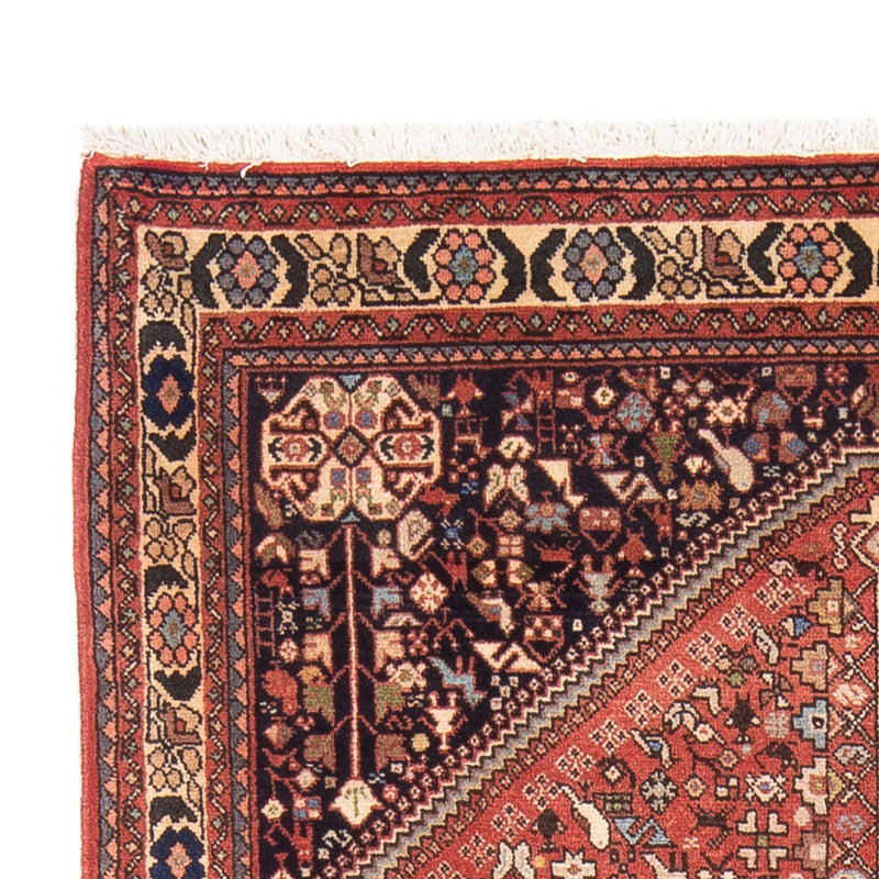 Perski dywan - Nomadyczny - 150 x 105 cm - czerwony