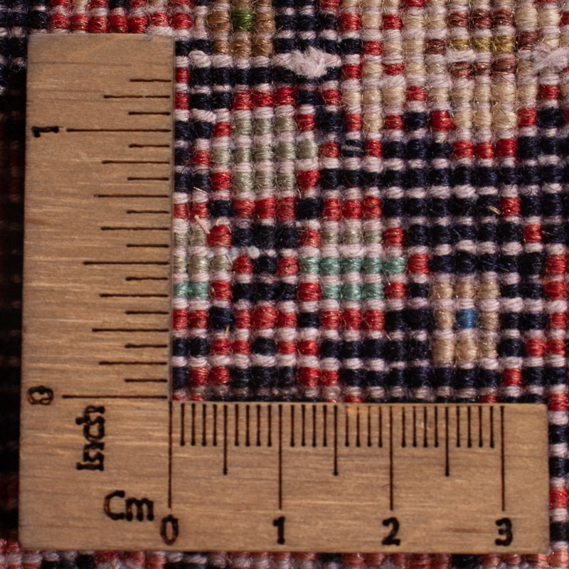 Perski dywan - Nomadyczny - 150 x 105 cm - czerwony