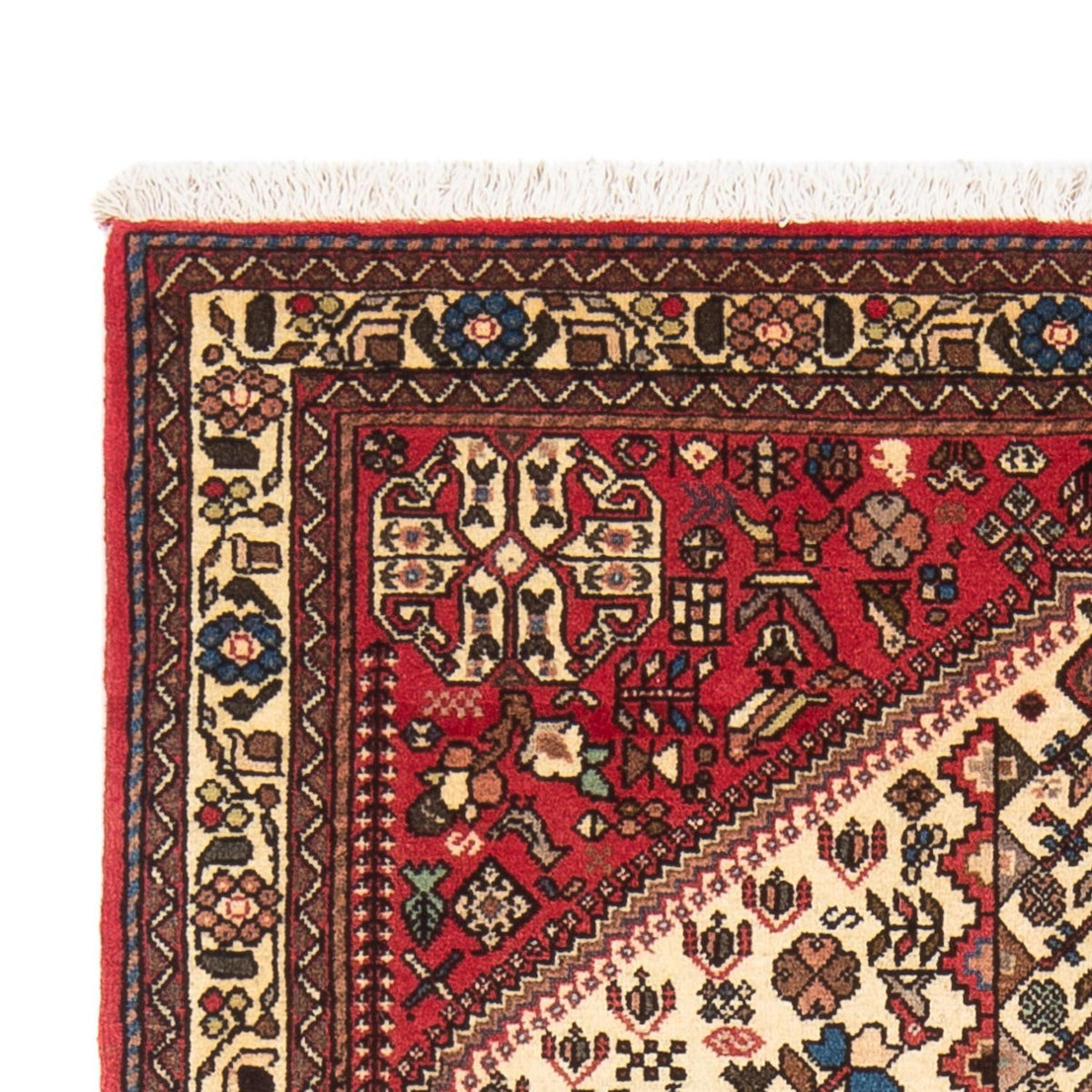 Perski dywan - Nomadyczny - 155 x 97 cm - kremowy